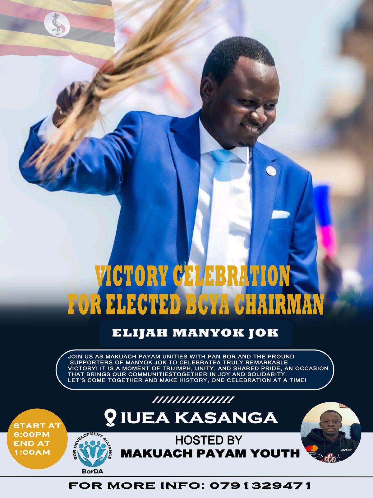 Victory Celebration Poster